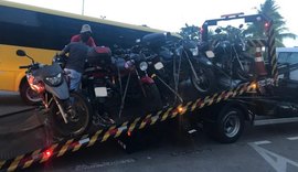 Fiscalização no fim de semana apreende veículos irregulares