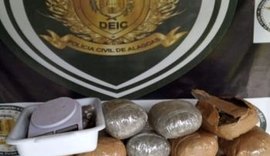 DEIC prende quatro pessoas com cerca de 14 kg de maconha em Maceió