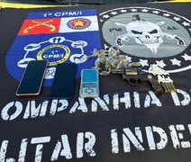 Polícia Militar apreende armas e drogas em operações no interior de AL