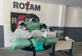 PM de Alagoas  apreende mais de 600 quilos de drogas em uma semana