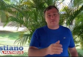 Com desabafo, Cristiano Matheus anuncia possível candidatura em Pão de Açúcar