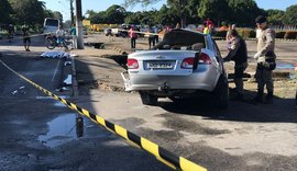 Acidente: Passageiro é arremessado e morre na hora e dois ficam feridos
