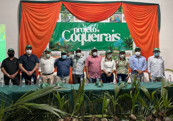Cooperativa da Região Norte lança Projeto que doará 50 mil mudas de cocos