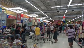 Maceioenses começam a lotar  supermercados