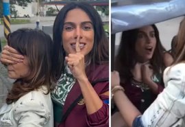 Anitta se surpreende ao não ser reconhecida por atriz