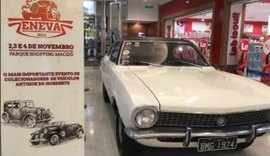 Exposição de carros antigos acontece no Parque Shopping