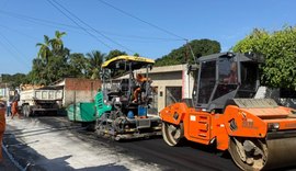 Prefeitura avança com pavimentação de mais duas ruas no Village Campestre II