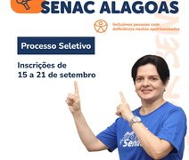 Oportunidade: Senac Alagoas abre processo seletivo para Instrutor na área de Estética em Arapiraca