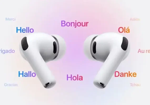 Apple lança fones de ouvido com tradução simultânea via IA