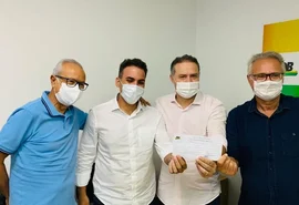 Renan Filho anuncia filiação de Renato Filho, prefeito de Pilar, ao MDB