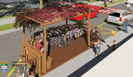 Amélia Rosa ganhará parklets em toda extensão da avenida