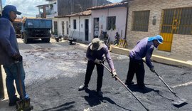 Seminfra recupera trechos de vias na parte alta de Maceió