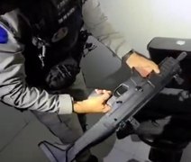 Submetralhadora é apreendida durante operação policial em Arapiraca