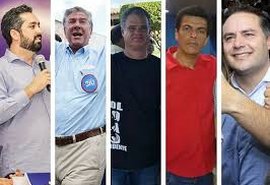 Agenda de hoje dos candidatos ao governo de Alagoas