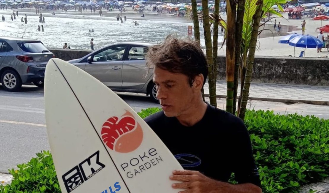 Unindo surf e vida saudável, Arno Anhelli anuncia parceria oficial com o Poke Garden