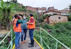 Defesa Civil de Maceió monitora áreas de risco sob alerta de deslizamento