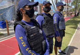 Guarda Municipal de Maceió amplia patrulhamentos durante Operação Verão