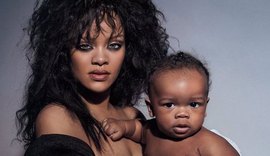 Rihanna fala sobre maternidade e posa pela primeira vez com filho para revista; confira fotos