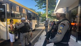 Policiamento reduz em cerca de 90% assaltos a ônibus