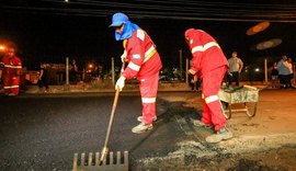 Prefeitura de Maceió executa obras de recapeamento em Jaraguá