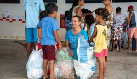 Alunos do Vergel do Lago se engajam e arrecadam aproximadamente 5 toneladas de plástico
