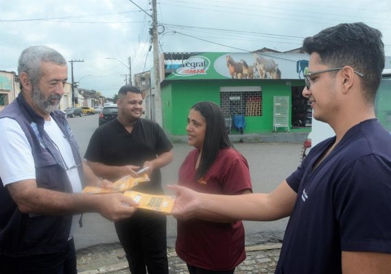 Sesau leva ações educativas de combate à dengue para cidade de Atalaia