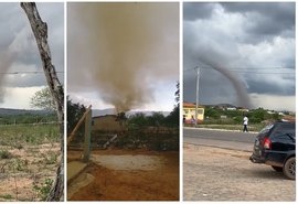 Vídeo: 'tornado' em Estrela de Alagoas: Comunidade Aterrorizada com Fenômeno Natural; Vídeo Chocante