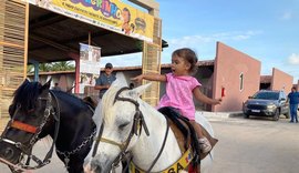 Expoagrinho é atração para crianças no Parque da Pecuária