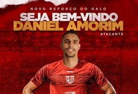 CRB regulariza Daniel Amorim como novo centroavante