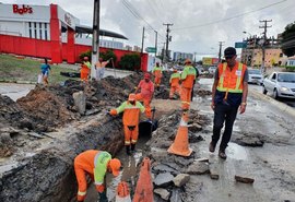 Avenida Gustavo Paiva: obras de manutenção em galeria têm 35% de execução