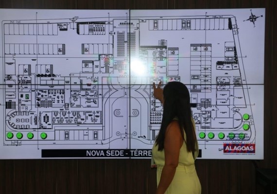 Reunião discute detalhes de projeto da nova sede da Secretaria de Ressocialização