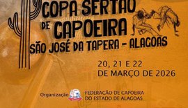 Sertão alagoano recebe a 1ª Copa Sertão de Capoeira com atletas de 10 municípios