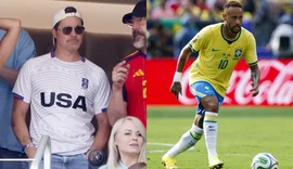 Brad Pitt oferece “aulas” a Neymar para melhorar atuação em campo