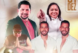 Parte alta de Maceió celebra virada com shows na Praça Padre Cícero