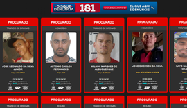 SSP lança plataforma com lista dos criminosos mais procurados de Alagoas