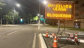 Avenida Silvio Viana é interditada por 05 dias para montagem de estrutura natalina