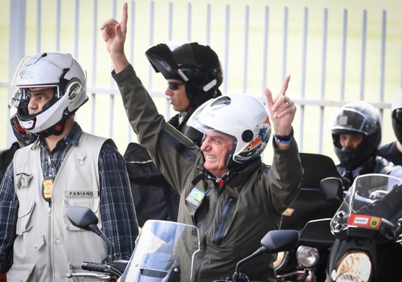 Passeio de moto de Bolsonaro mobiliza 1.000 PMs no Rio de Janeiro