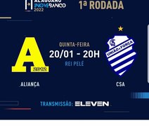 CSA encara o Desportivo Aliança pela partida de estreia do Alagoano 2022