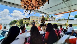 Estudantes aprendem sobre história de Penedo e preservação do Rio São Francisco