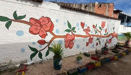 Ponto de descarte irregular é revitalizado com apoio de alunos na Chã da Jaqueira