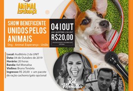 Evento “Unidos pelos Animais” anima noite com música local e solidariedade